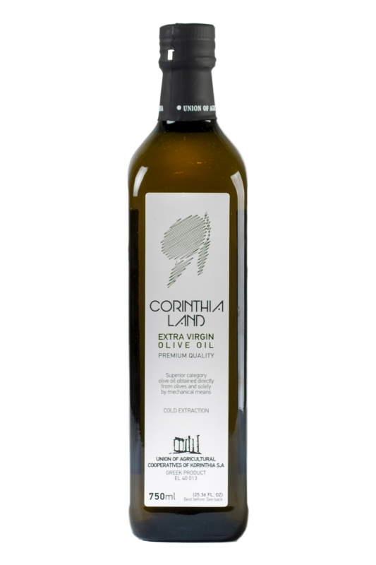 Extra panenský olivový olej 750 ml "CORINTHIA Land"