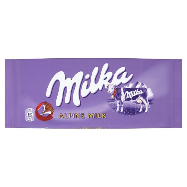 Čok.Milka 100g Alpine milk§*