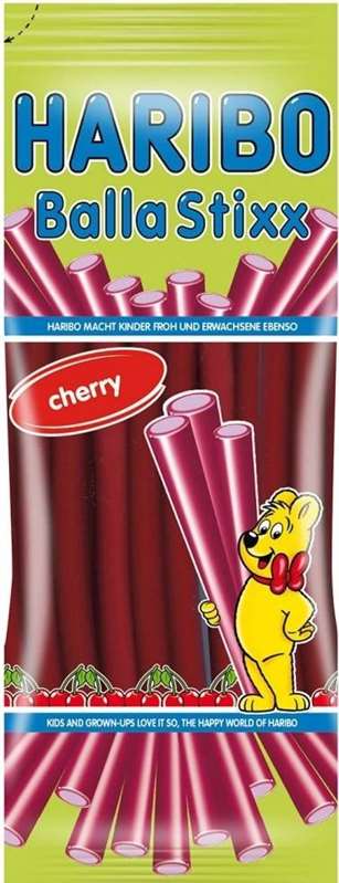 Cuk.Haribo Stixx cher.200g