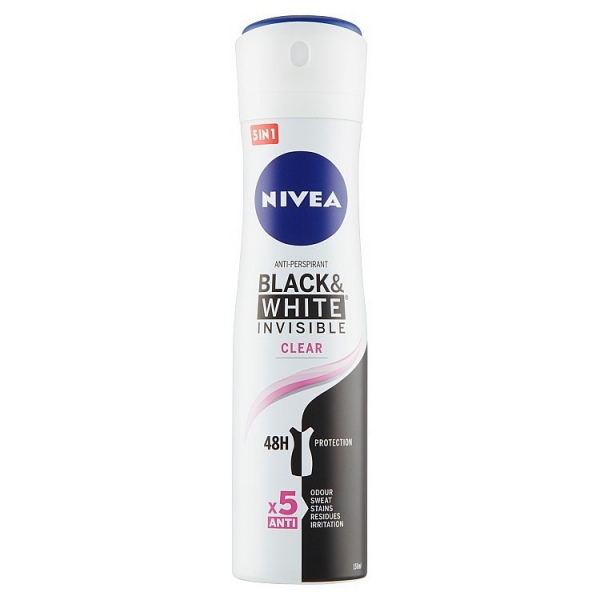 Nivea deo wom.Inv.B&W 150ml