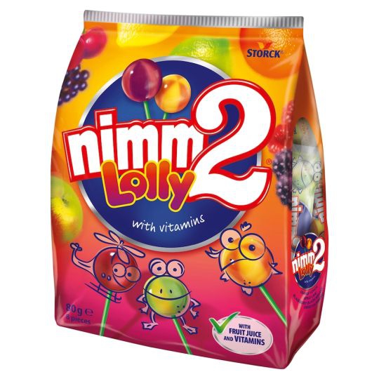 Lízatko Nimm2 Lolly 80g s vitamínmi