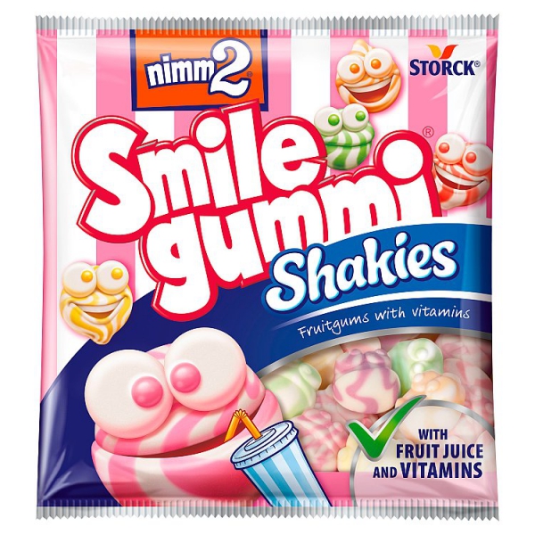 Cukríky Nimm2 90g Smile.Shakies