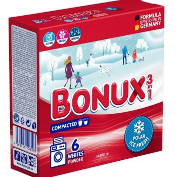 Bonux 390g 6PD white polar