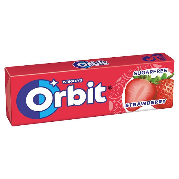 Žuv.Orb.strawb.14g draže