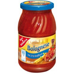 Omáčka Bolognese 400ml G&G