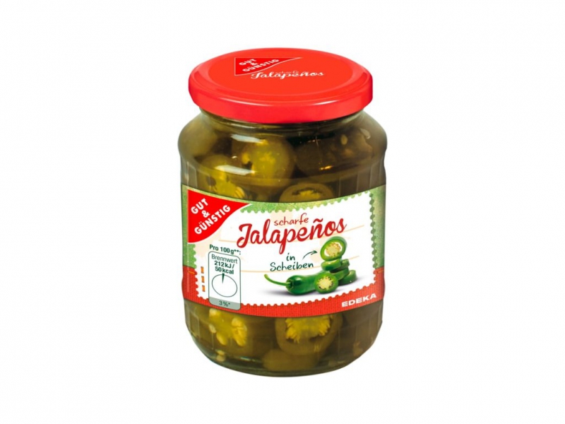 Papr.Jalapeňo plát.340g G&G