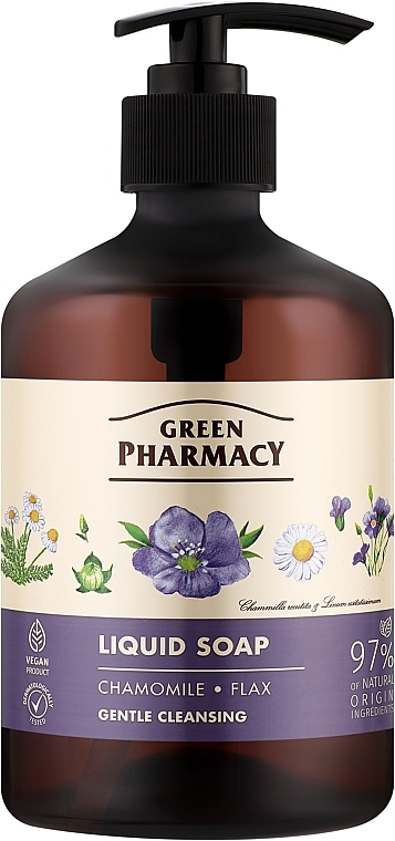 Tekuté mydlo GPH 460ml harmanček ľan