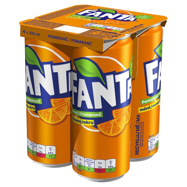 Fanta 4x0,33L CAN