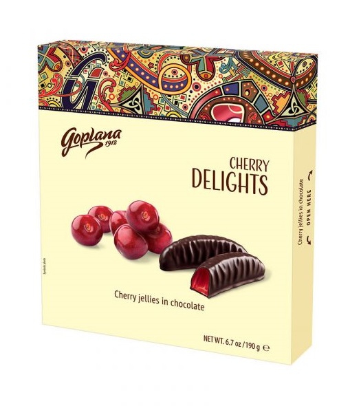 Dez.Delig.190g cherry želév čokoláde