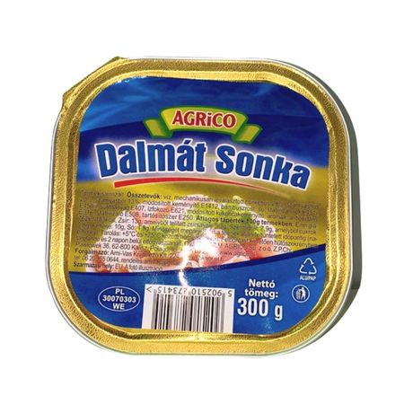 Dalmát.šunk.nár.300g Agric