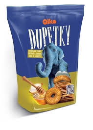 Dupetky 70g cibu.med horči