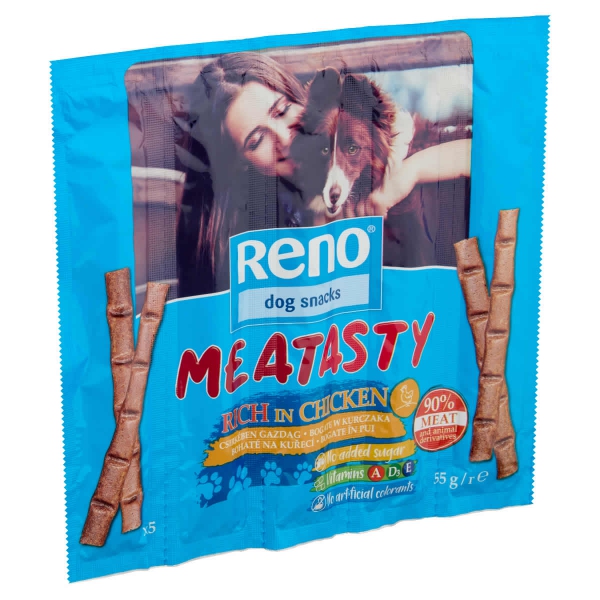 Krm.pes kur.55g meaty Reno