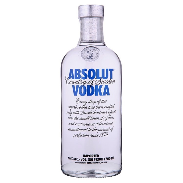 Vodka ABSOLUT 40% 0,7L*