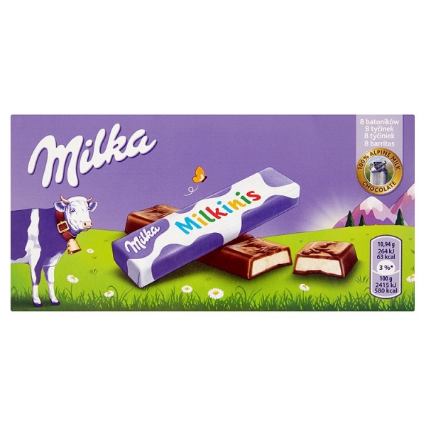 Čok.Milka 87,5g Milkinis