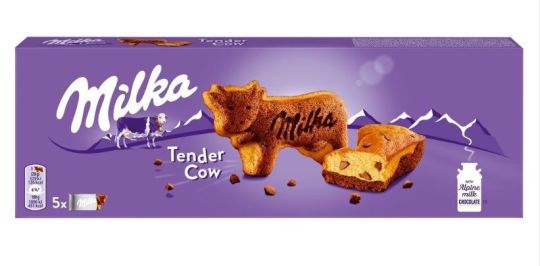 Pečivo Milka Tender cow 140g