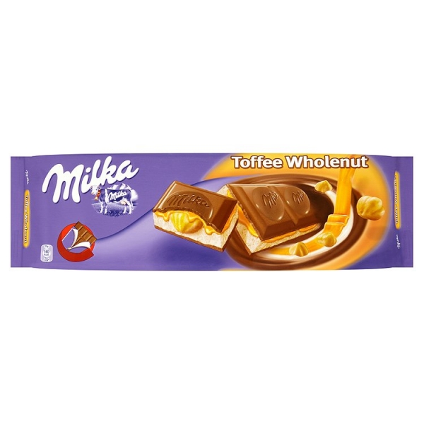 Čok.Milka 300g Toffee Wholenut*§