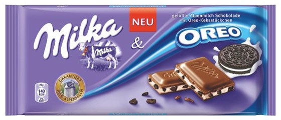 Čok.Milka 100g Oreo