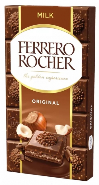 Čok.Ferrero Rocher 90g mliečna