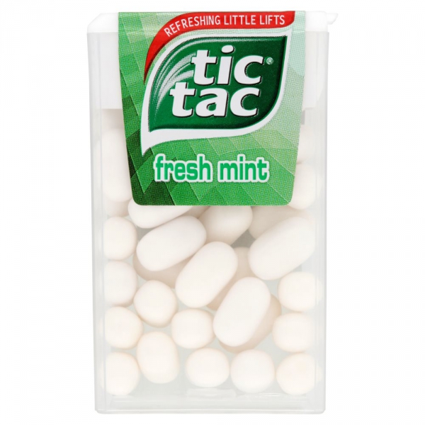 Cuk.Tic Tac mentol 18g