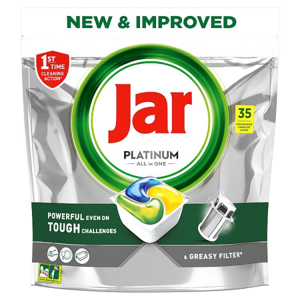 Jar tabl.do umýv.34ks Platinum