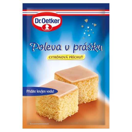 Poleva citrónová 100g Dr.Oetker