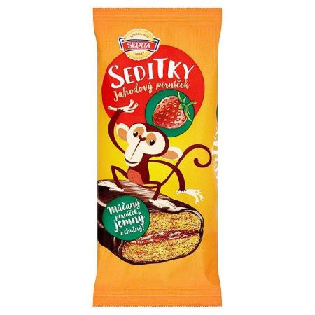 Perník Seditky jahod.50g