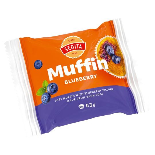 Muffiny čučoriedka 43gSedita