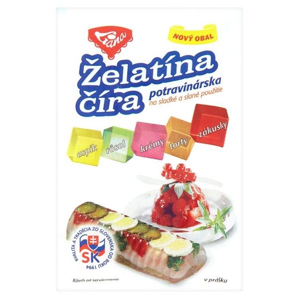 Želatína číra 20g Liana