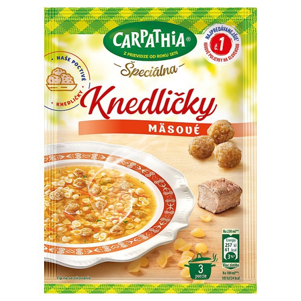 Pol.Carp.51g mäsové knedl.