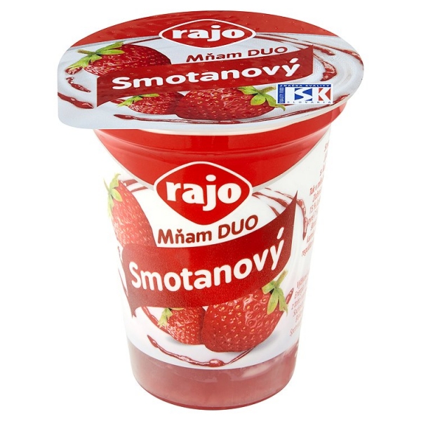 Jog.Mňam 145g Duo jahoda