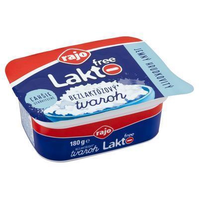 Tvaroh jemný 180g bezlakt