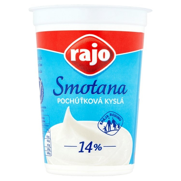 Smot.kyslá 14% 250g Rajo