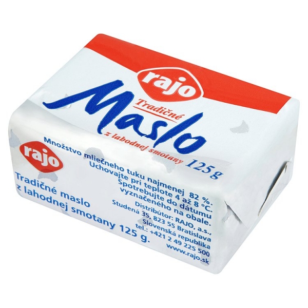 Maslo 125g Rajo