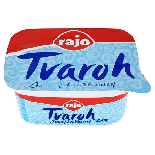 Tvaroh jemný 250g Rajo