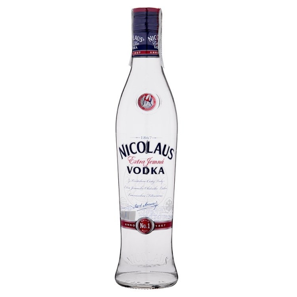 Vodka extra jemná 38% 0,5LSt.Nicolaus