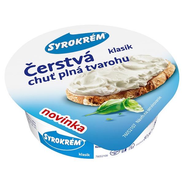 Syr Syrokrém fres klas.80g