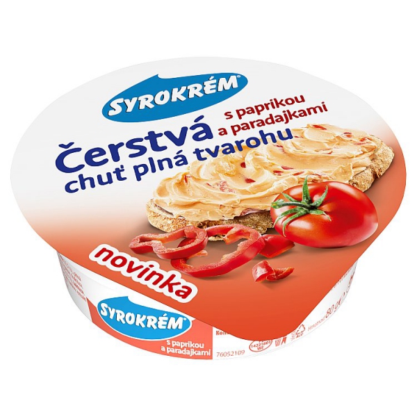 Syr Syrokrém fres papr.80g