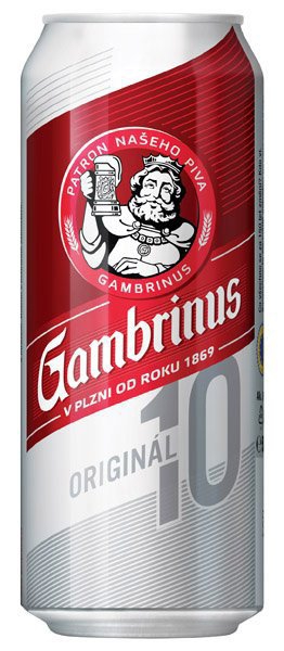 Pivo Gambr.10% 0,5L CAN