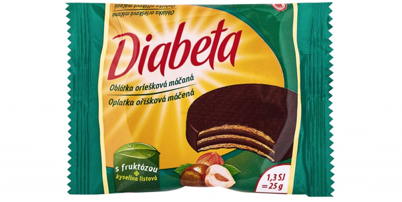 Obl.DIABETA 25g orieš.Peč.