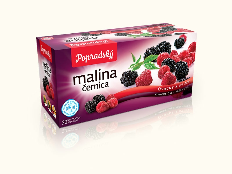 Čaj ov.malina černica 40g