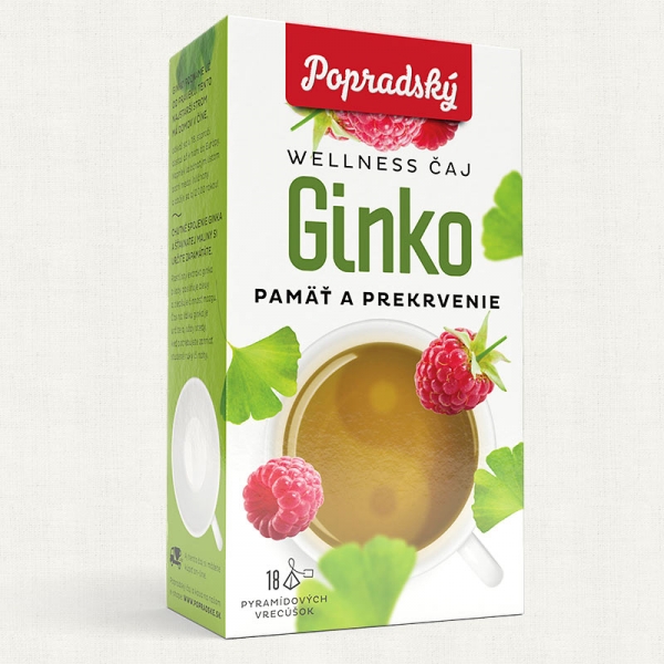 Čaj Wel.Ginko 27g pamäť prkrvenie