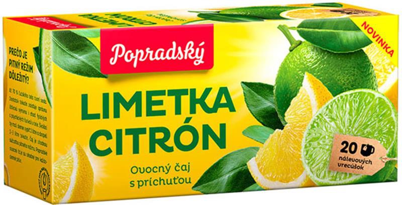 Čaj ov.limetka-citrón 40g