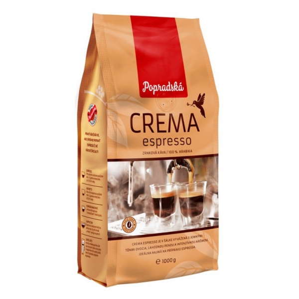 Káva Popr.crema espre.1kgzrnková