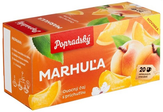 Čaj ov.marhuľa 40g