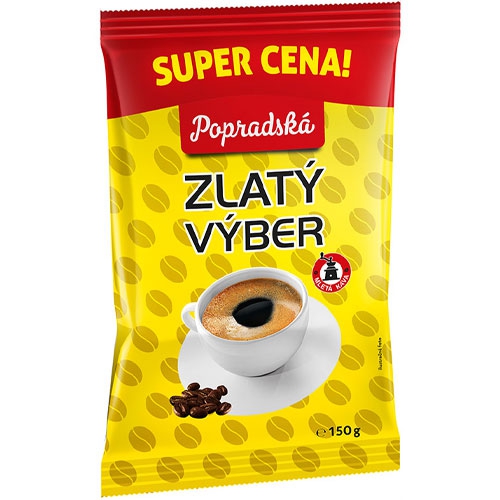 Káva Popradská Zlatý výber 150g