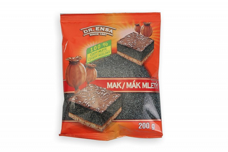 Mak mletý 100% 200g DR.Ensa