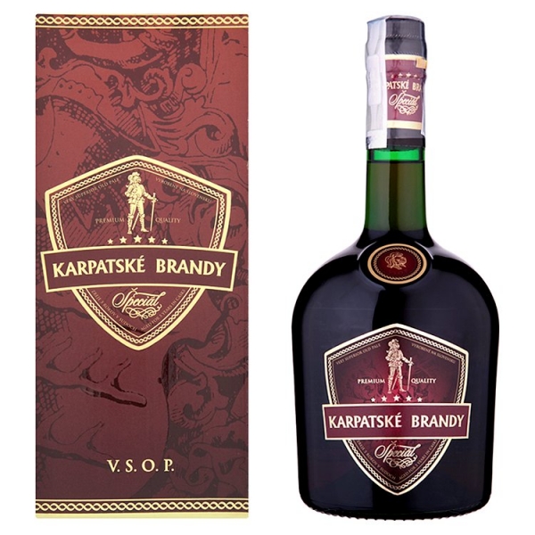 Brandy Karp.šp.40% 0,7Lkartón