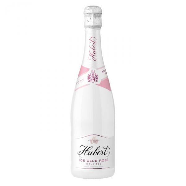 Hubert Club ICE rosé 0,75Ldemi sec