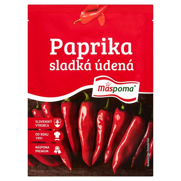 Paprika slad.udená 25g Mäspoma