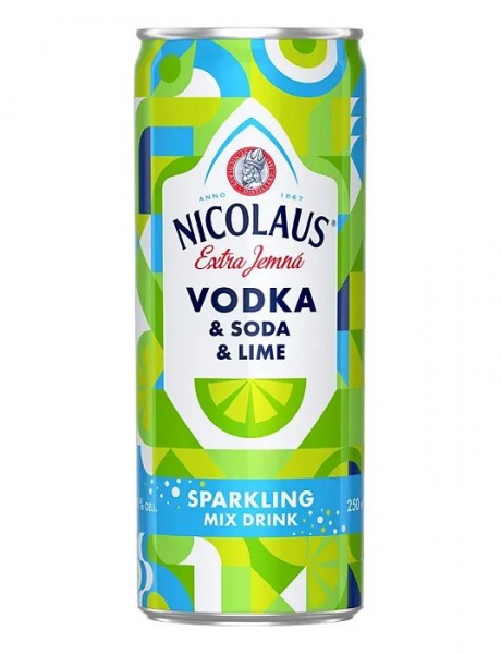 Vodka 6% 0,25L soda,limCAN